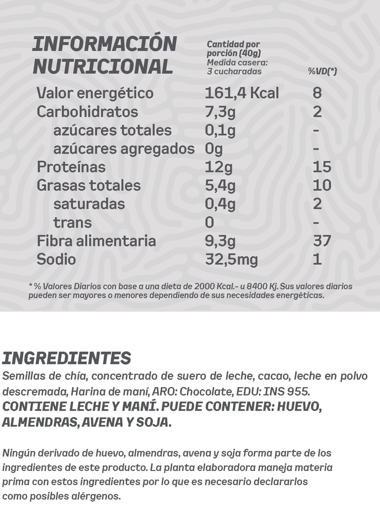 CHIA PUDDINGS GRANGER 300g