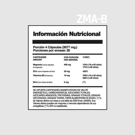 ZMA-B X 120 caps HOCH SPORT