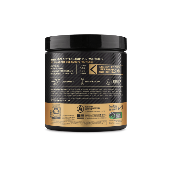 PRE-WORKOUT 300G ON OPTIMUM NUTRITION