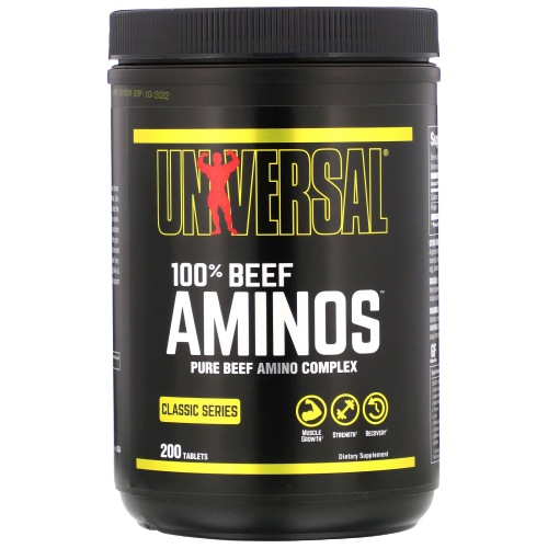 100% AMINO BEEF 200 COMP UNIVERSAL NUTRITION