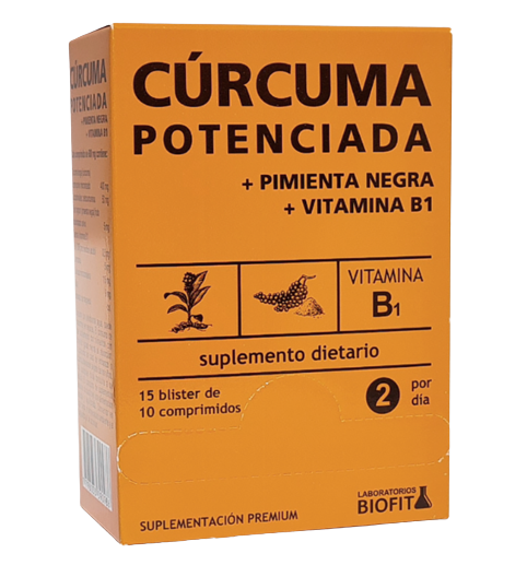 BLISTERA CURCUMA POTENCIADA BIOFIT 150 COMP