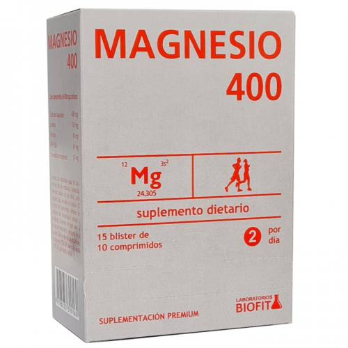BLISTERA MAGNESIO 400 BIOFIT 150 COMP