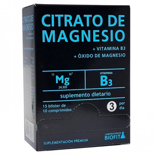 BLISTERA MAGNESIO CITRATO BIOFIT 150 COMP