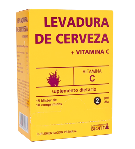 BLISTERA LEVADURA DE CERVEZA 15 BLIST 10 C BIOFIT