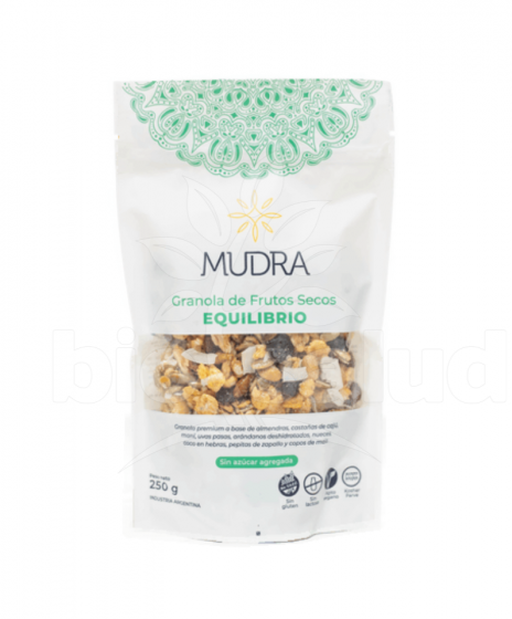 GRANOLA DE FRUTOS SECOS - MUDRA