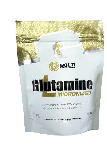 GLUTAMINA -  225 GRS -  GOLD NUTRITION