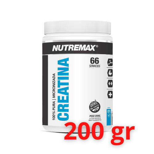 CREATINA 200G  - NUTREMAX