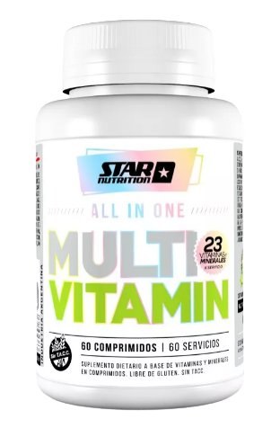 ALL IN ONE MULTIVITAMIN X 60 COMP STAR NUTRITION