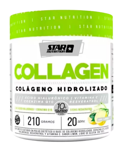 COLLAGEN COLÁGENO HIDROLIZADO X 210G STAR NUTRITION
