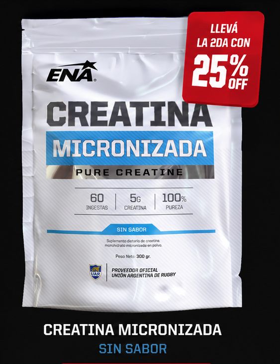 CREATINA MICRONIZADA 300g ENA