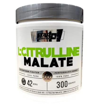 L-CITRULLINE MALATE  (CITRULINA) 300gr STAR NUTRITION