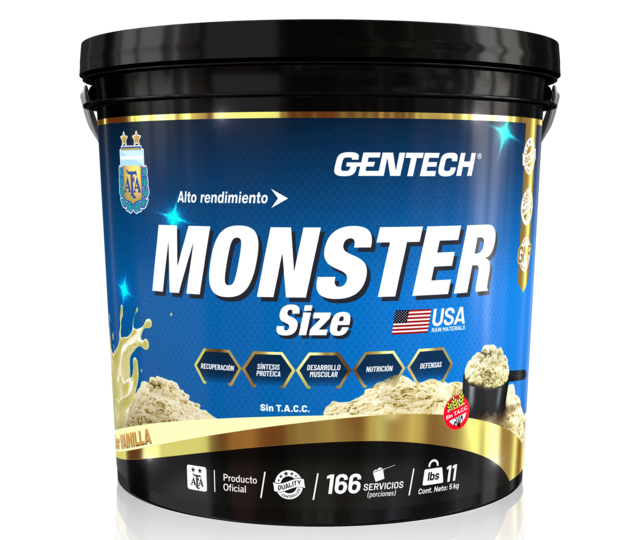 PROTEINA WHEY PROTEIN 7900 X 3kg MONSTER SIZE GENTECH