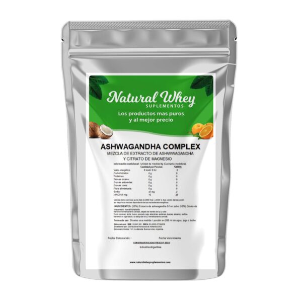 ASHWAGANDHA COMPLEX 50GR NATURAL WHEY