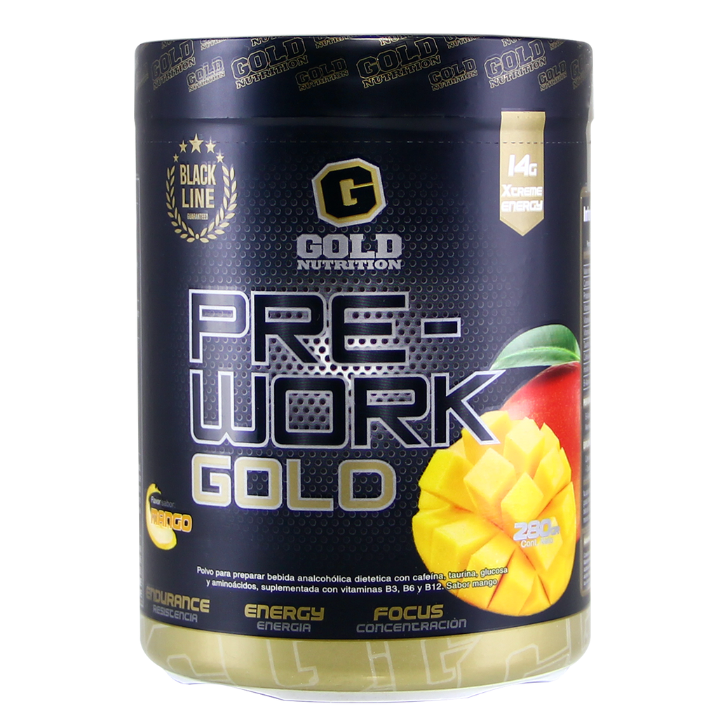 PRE WORK - 280 GRS -  GOLD NUTRITION
