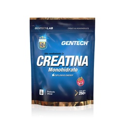 [GT09] CREATINA 250 GRMS GENTECH 
