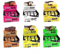 [GT32] CAJA X 20 BARRITAS PROTEINA IRON BAR 46gr GENTECH