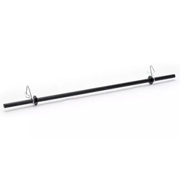 BARRA 1,80 mts Negra Maciza