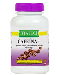 [7798139074742] CAFEINA 30 COMP VITATECH
