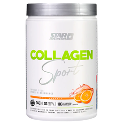 [1310] COLÁGENO COLLAGEN SPORT X 360G  30 SERVICIOS STAR NUTRITION(naranja)