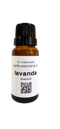 ACEITE ESENCIAL PURO LAVANDA P. X 15ML IO NATURALE 