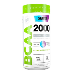[ST37] BCAA 2000 120 CAPS STAR NUTRITION