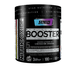 [ST05] N.O. BOOSTER 5 OXIDO NITRICO  180 COMP STAR NUTRITION