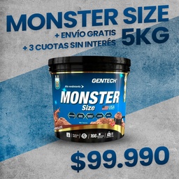 [GT05] PROTEINA WHEY PROTEIN 7900 X 5kg MONSTER SIZE GENTECH  